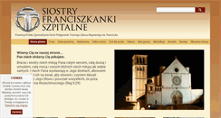 Desktop Screenshot of franciszkanki.pl